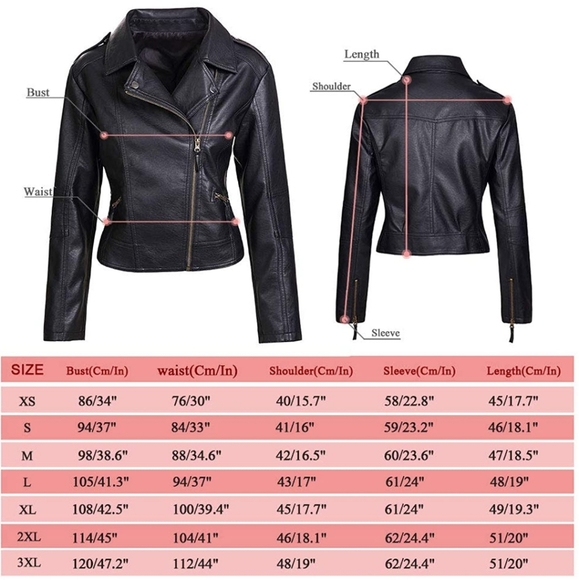 Woman's leather jacket - Picture 2 of 8